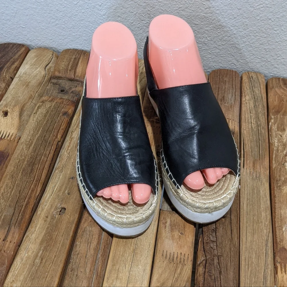 Shellys London Denise Espadrille Flatform Sandals